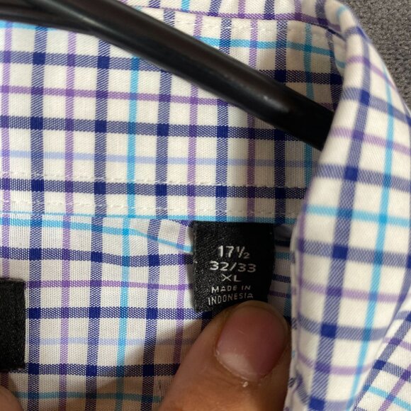 Lauren Ralph Lauren Regular Fit Stretch Button-Down Shirt Mens Size XL (32-33) - Picture 6 of 9